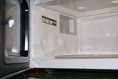 a clean interior of a kitchen equipment