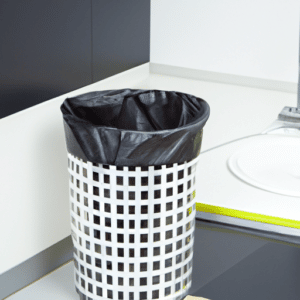 clean rubbish container