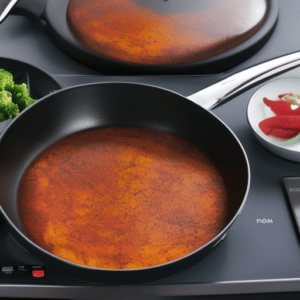 cookware on a hob