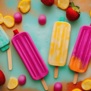 fruity popsicles