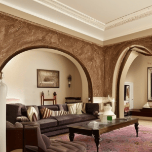 living room arches