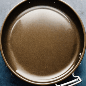 oiled cookware surface